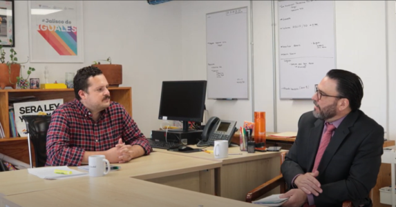 Entrevista a Andrés Treviño, Director de Diversidad Sexual en Jalisco Entrevista a Andrés Treviño, Director de Diversidad Sexual en Jalisco